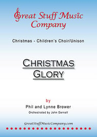 Christmas Glory Medley Unison choral sheet music cover Thumbnail